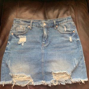 Wild Fable -Gently used Jean Skirt - Size 8